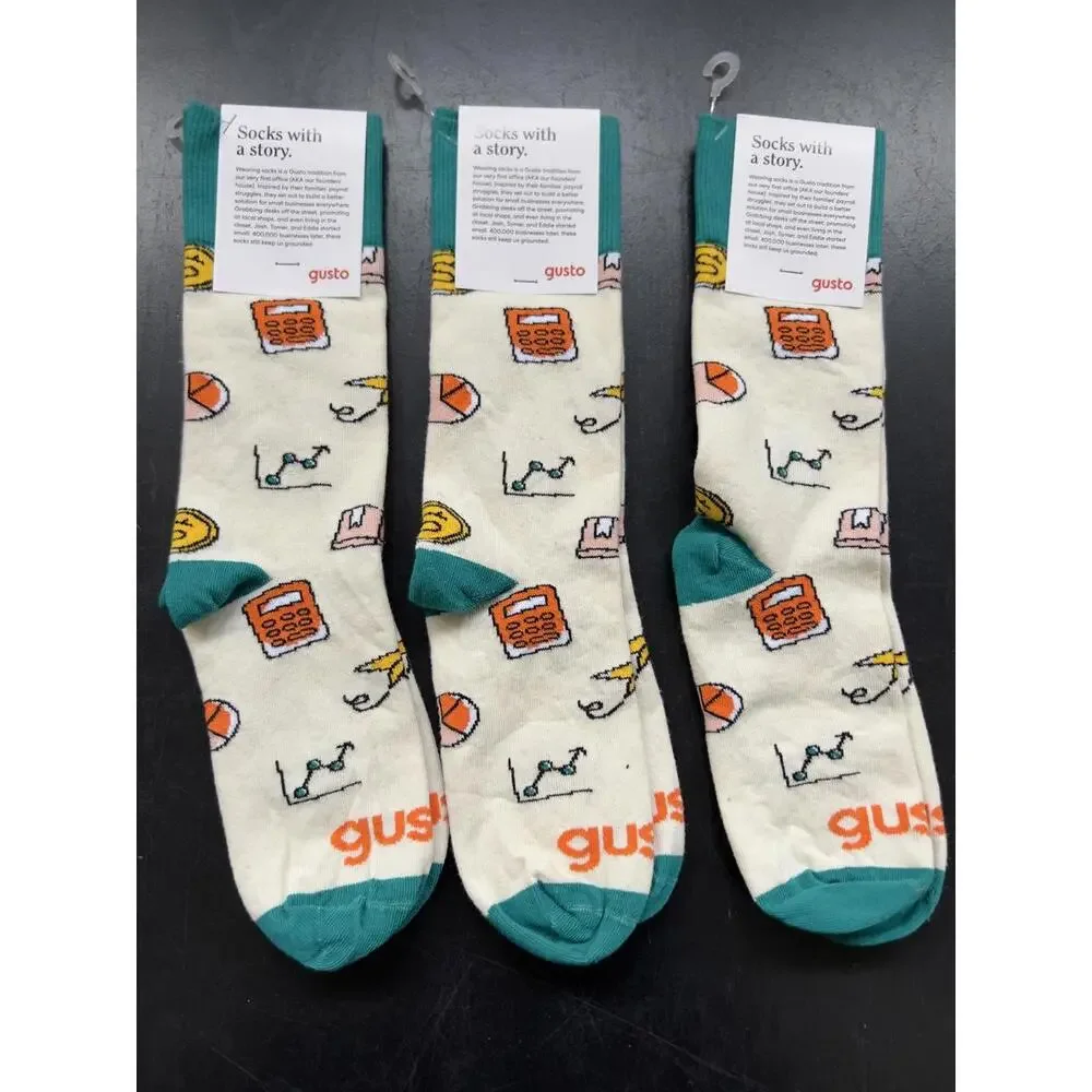 Gusto Men's Socks with Mathematics Theme‎ - OS